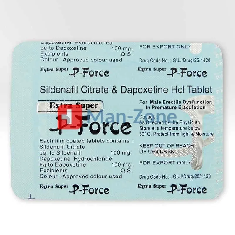 Extra Super P-Force 200 mg tablety na erekci