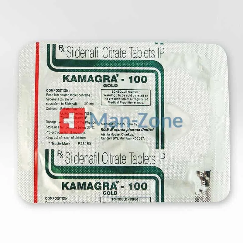 kamagra gold 100 mg balení
