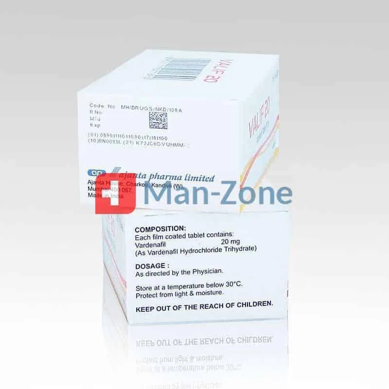 balení valif 20 mg