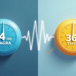 Vidalista 20 mg prodej – Porovnaní působení tadalafil vs sildenafil(Viagra).